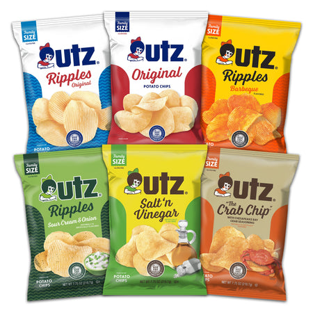 Utz Potato Chips Best Sellers Variety Pack – Utz Quality Foods